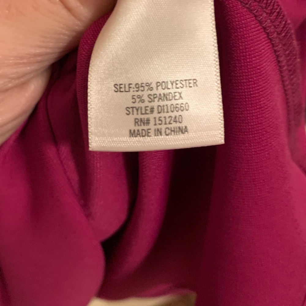 🌺Like New - Beautiful mi ami Fuschia A-Line Dress - Picture 3 of 4